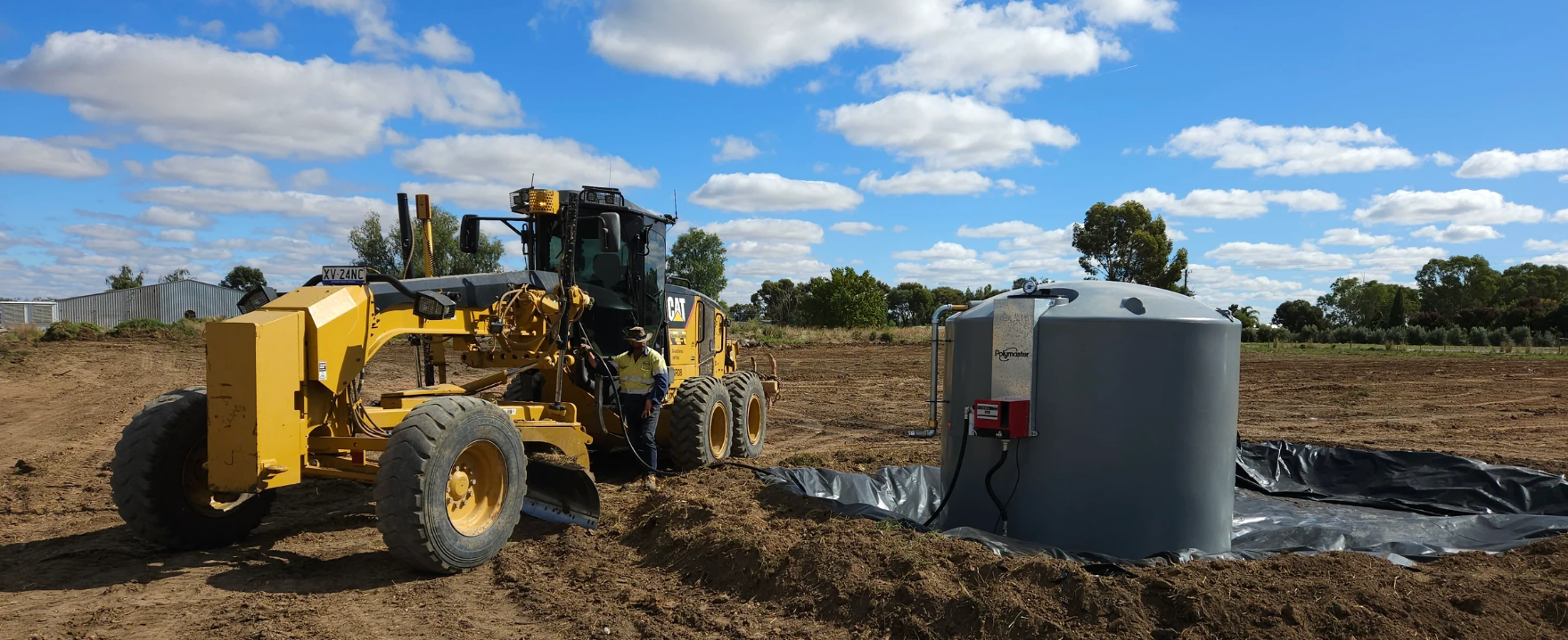 Polymaster 9500-Litre Bulk Diesel Storage Tank