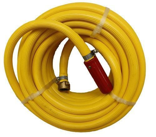 Bushfire Hose 20m x 20mm with adjustable nozzle