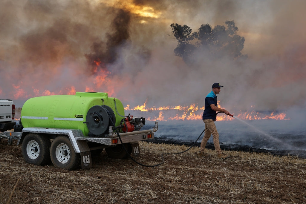 3000L FirePatrol15™ Fire Fighting Trailer With Pump .