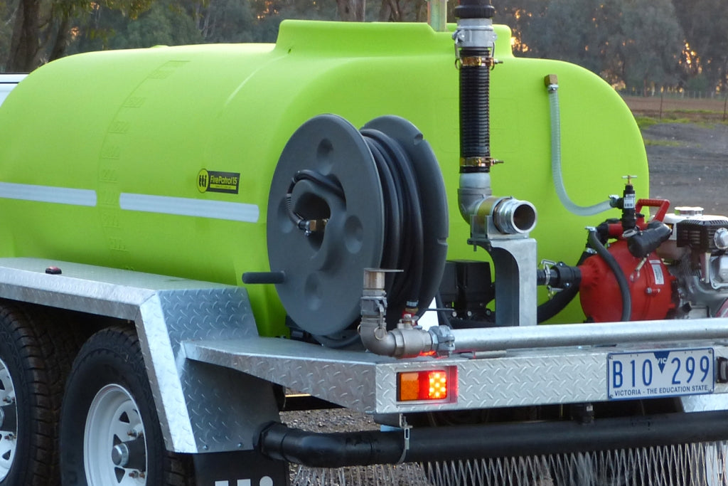 TTI Poly Hose Reel – with 30m x 19mm Fire Hose