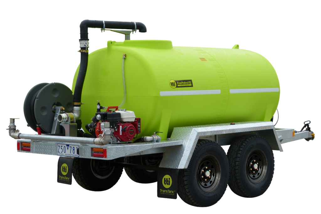 3000L FirePatrol15™ Fire Fighting Trailer With Pump .