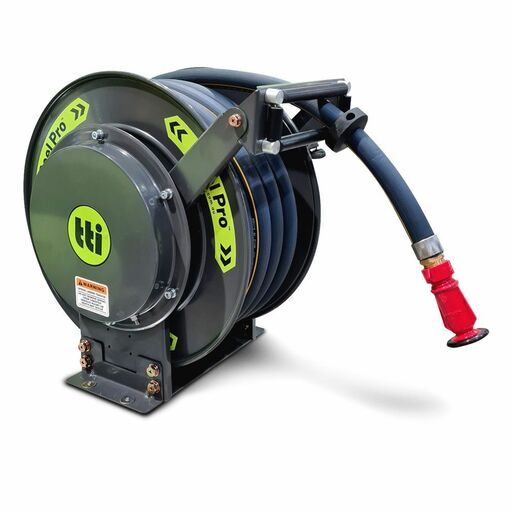 TTI ReelPro™ – 20m x 25mm Fire Fighting Hose Reel – Spring Rewind