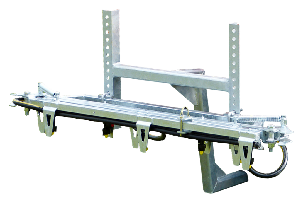 TTI Compact Galvanised Folding 4mtr Spray Boom With Goose Neck Attachment