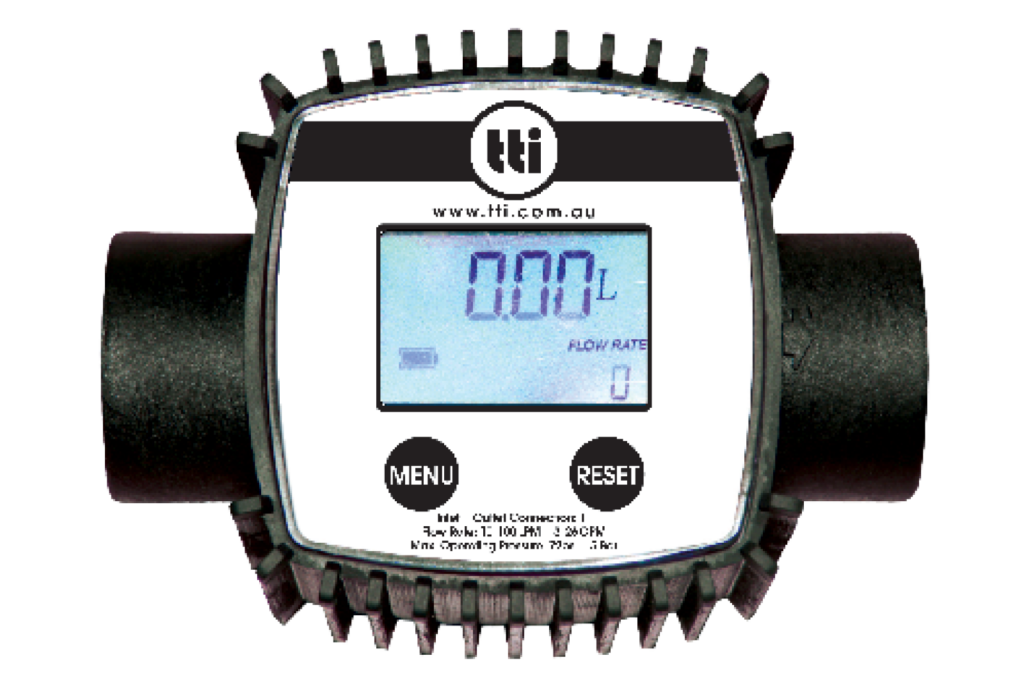 5-digit digital flowmeter