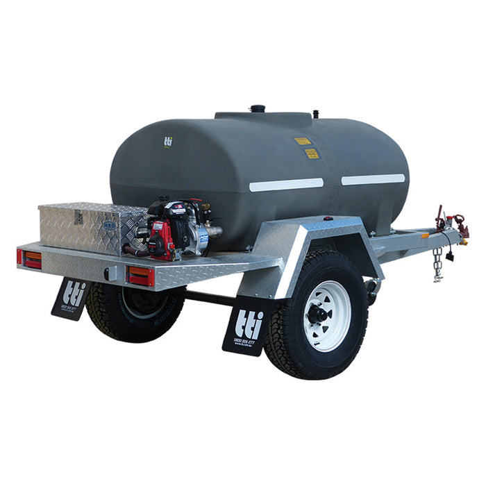 1200 LITRE DIESEL PATROL15 REGISTERABLE TRAILER WITH EXTRAS.