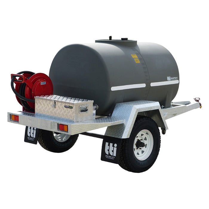 1500 LITRE DIESEL PATROL 15 FARM TRAILER AND EXTRAS