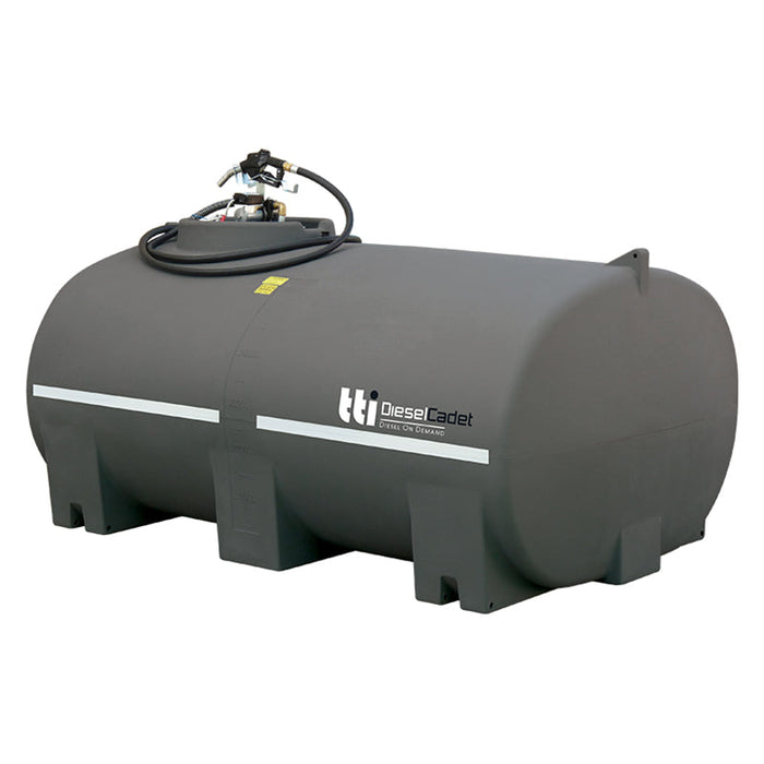 6000 LITRE DIESEL CADET 12 VOLD 60 L/MIN PUMP PLUS EXTRAS.