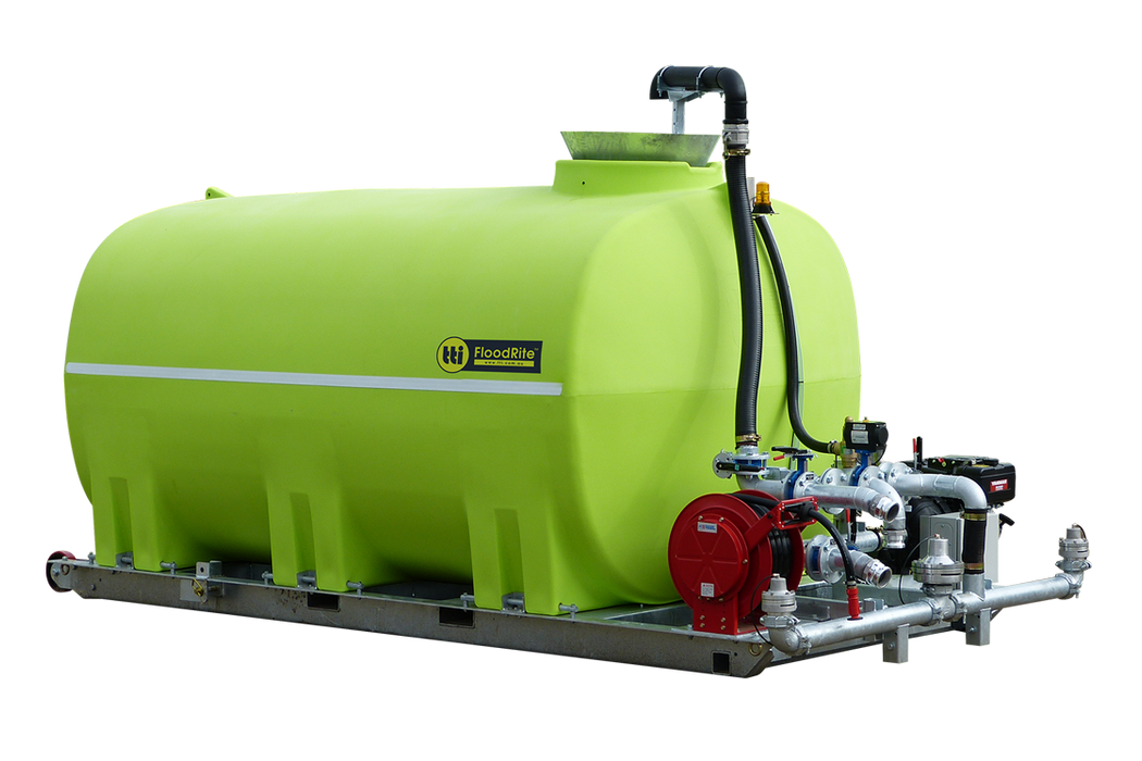 TTI 13,000L FloodRite Slip On Water Cart Tank