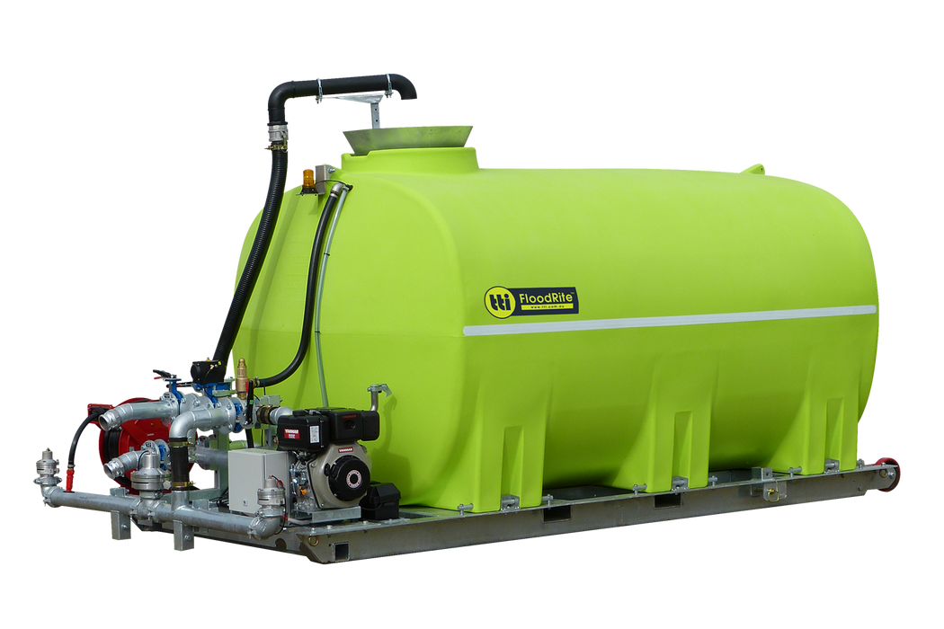 TTI 10,000L FloodRite Slip On Water Cart Tank