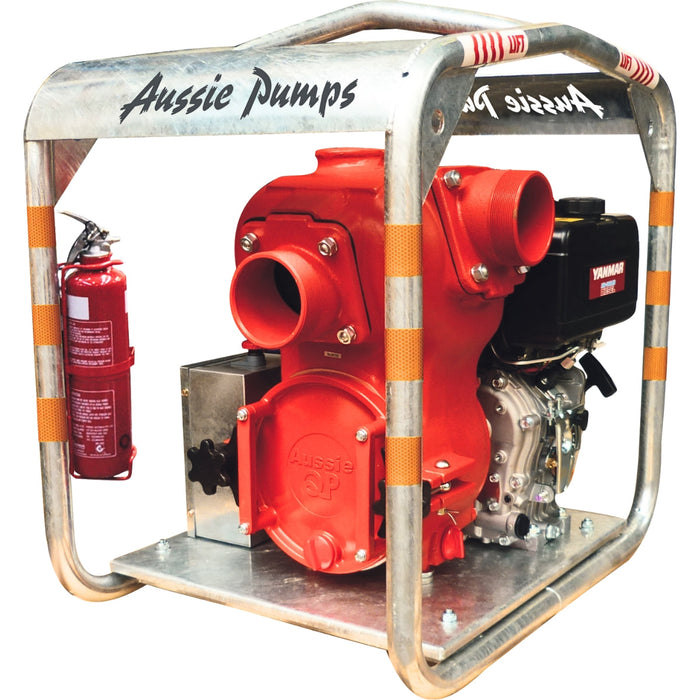 Aussie Pumps 4'' Mine Spec Trash Pump, 1,800L/Min, 24M Head