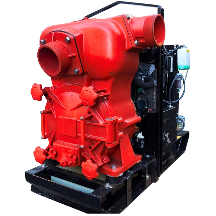 Aussie Pumps 6'' Kubota Skid Mounted Trash Pump