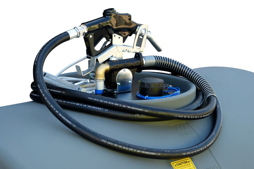 1500L DieselCadet™ Free-Standing Diesel Tank With 12 Volt 60 L/Min Pump And Extras.