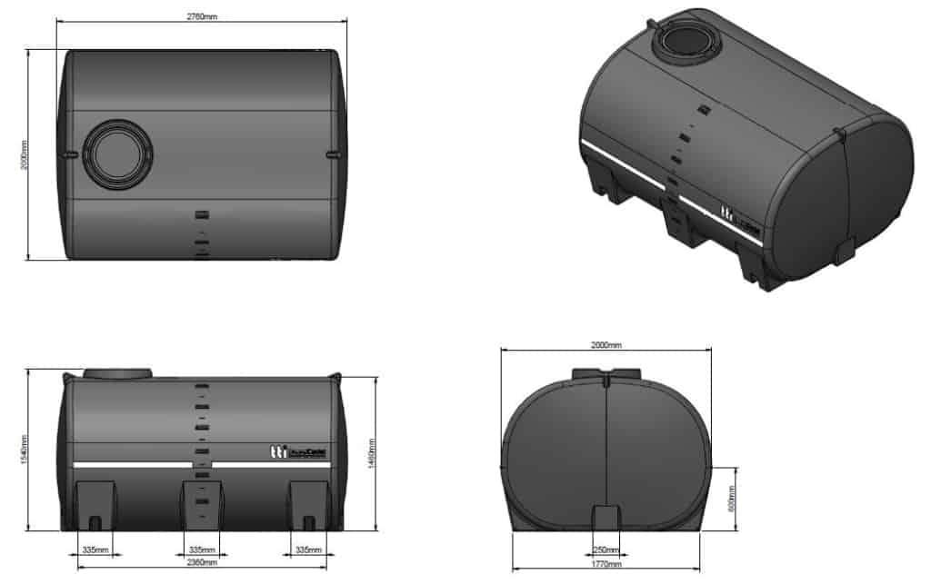6000 Litre DieselCadet™ 12 VoLT 60 L/Min Pump