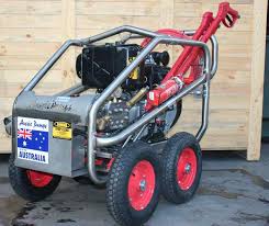 Aussie Pumps Class B 500 Bar Diesel Powered Mine Spec Raptor Pressure Cleaner