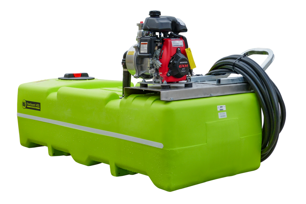 400L FireGuard™ Portable Fire Fighter With Pump +Extras