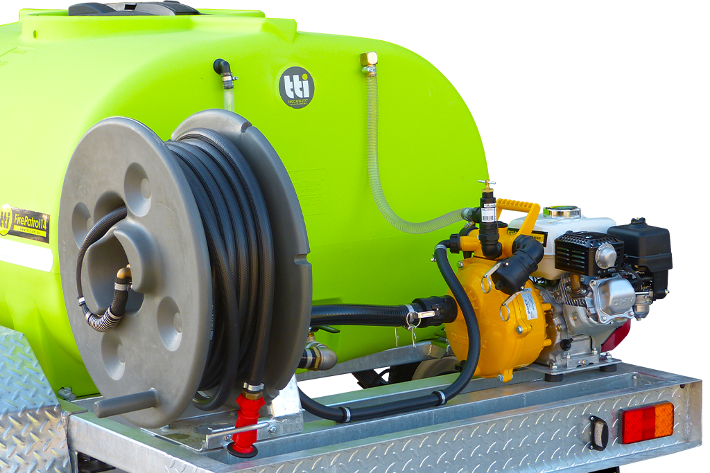 1000L FirePatrol14™ Farm Trailer With Pump And Extras.