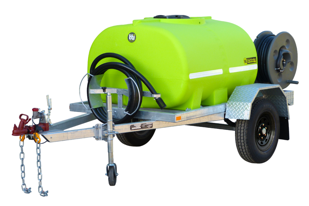 1000L Firepatrol14 Road Registerable Trailer, With Extras.