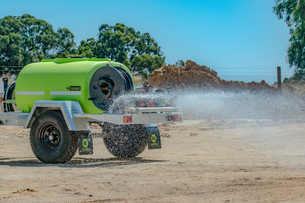 800L FirePatrol15™ Fire Fighting Registerable and braked Trailer With Pump and Hose Reel