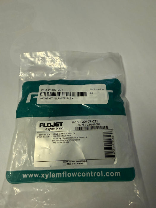 FloJet 15lpm valve kit