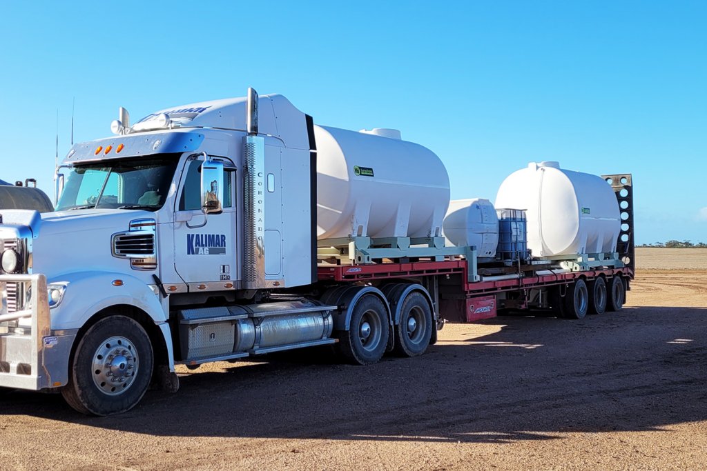 10000L SumpTrans™ Fully-Drainable Spray Tank With Steel Frame