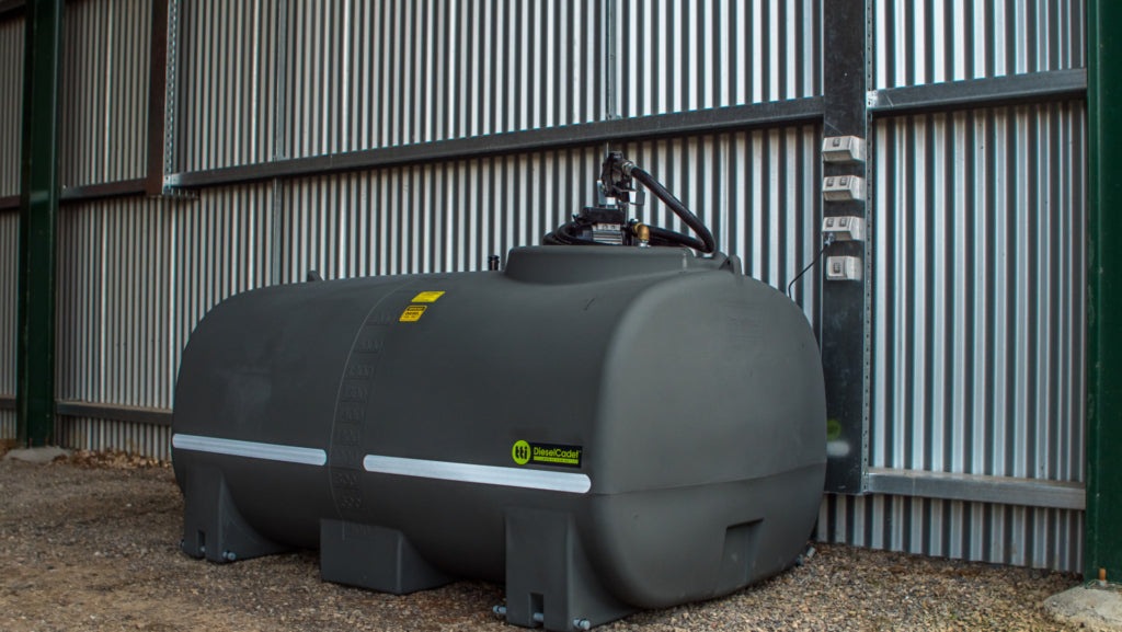 1500L DieselCadet™ Free-Standing Diesel Tank With 12 Volt 60 L/Min Pump And Extras.