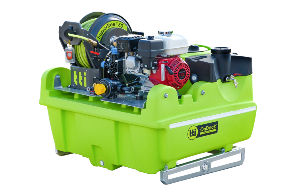 TTi 300L OnDeck™ UTV Sprayer (Honda GX200 & SuperReel™ 50m)