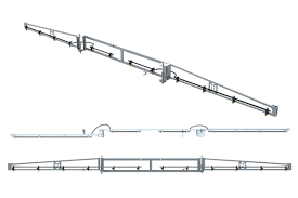 TTI Compact Galvanised Folding 6mtr Spray Boom