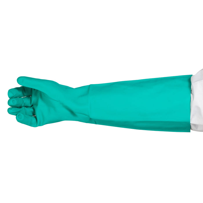 Solvent Resitant Nitrile Gloves. 460Mm. Latex . Haccp Certified