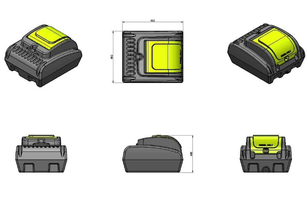 100L DieselCaptain™ Portable Diesel Fuel Tank Pod