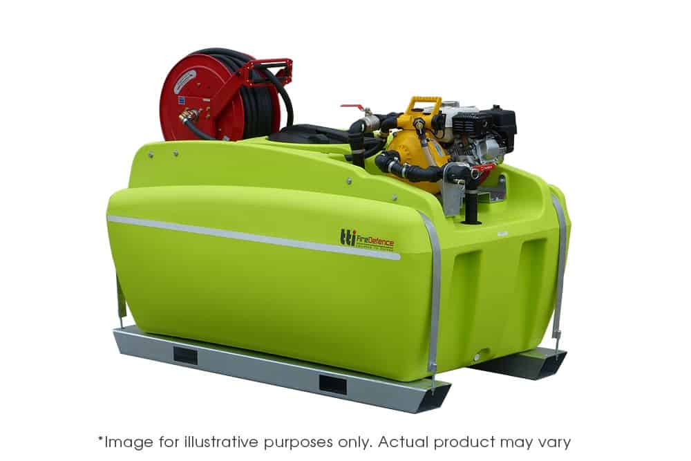 1000L FireDefence™ Portable Fire Fighting Unit with Pump