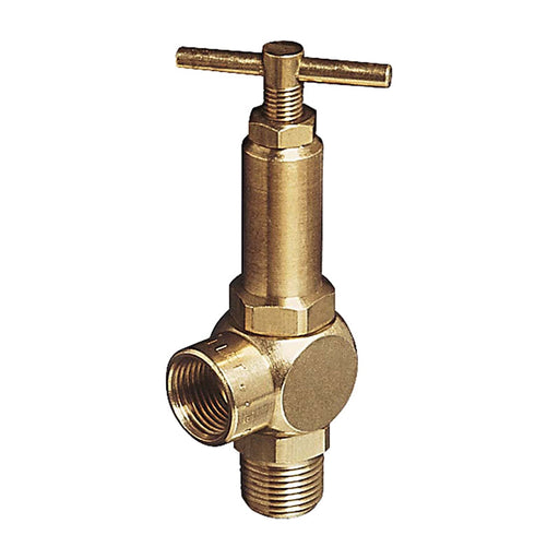 1'' BSP BRASS 10 BAR (150 P.S.I.) PRESSURE RELIEF VALVE