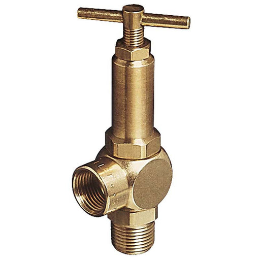 1/4'' BSP BRASS 20 BAR (300 P.S.I.) PRESSURE RELIEF VALVE