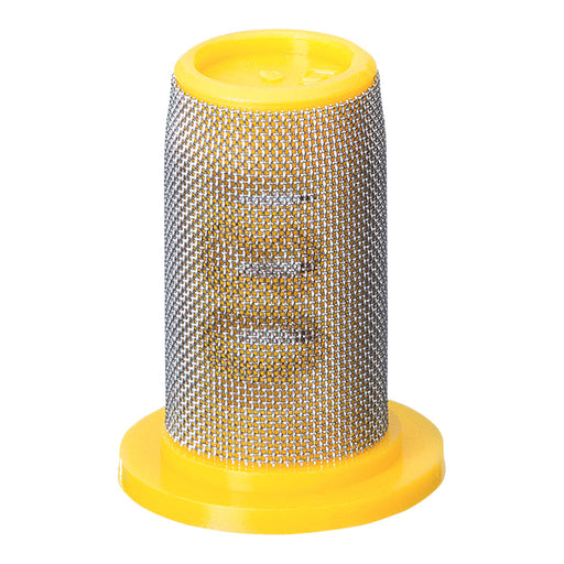 TEEJET TIP STRAINER - PP W/SS SCREEN 80 MESH YELLOW