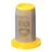 TEEJET TIP STRAINER - PP W/SS SCREEN 80 MESH YELLOW