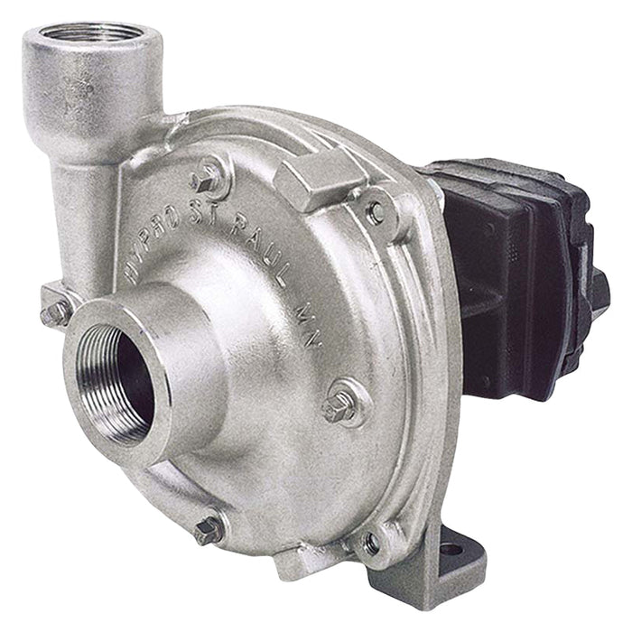 HYPRO STAINLESS HYD DRIVEN PUMP (OIL FLOW 41-49 LPM) 424 L/MIN. 8.3 BAR. INLET 1 1/2''. OUTLET 1 1/4''