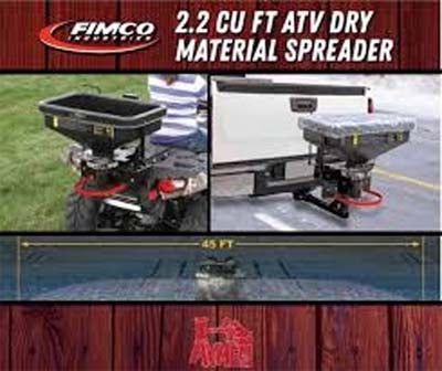 FIMCO ATV Spreader with 60 litre hopper