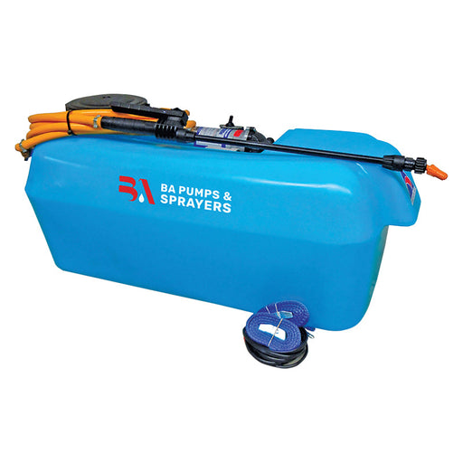 200 LITRE, 6.8L/MIN 12V 107PSI SHURFLO PUMP,WASHABLE SUCTION FILTERS,  6M HOSE AND TRIGERJET LANCE