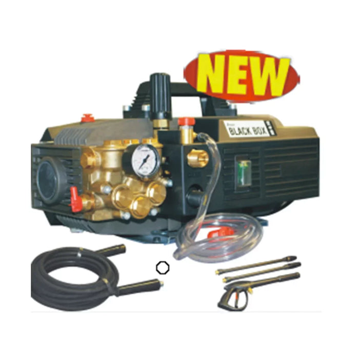 Aussie Pumps Black Box. 2175-3400Psi. 8 L/Min 4 Pole. 2.6Kw 240V. Turbo Lance included free of charge