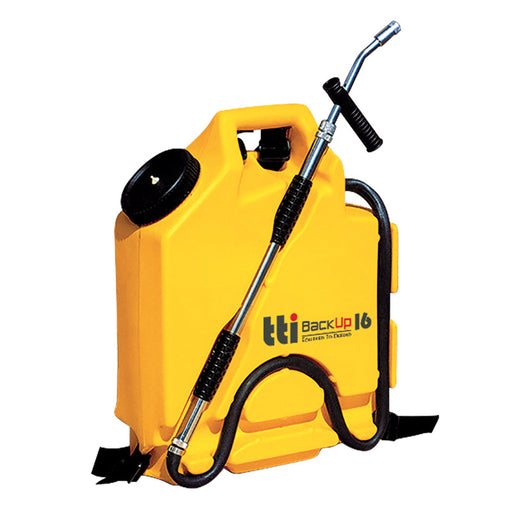 16 LITRE FIRE FIGHTING BACKPACK.  DOUBLE ACTION HAND PUMP