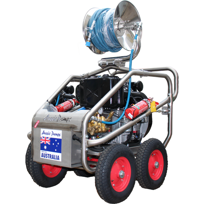 Aussie Pumps Diesel Mine Spec Predator-A, 5,000PSI 16L/MIN Pressure Cleaner