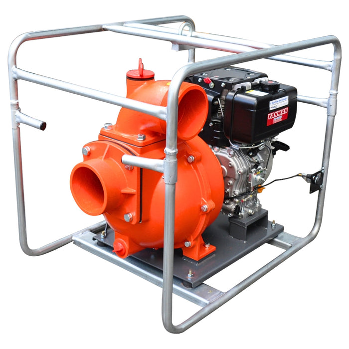Aussie Pumps - 6'' Gusher. Honda13Hp. Electric Start. 2900 L/Min Max Flow. 23 M Head