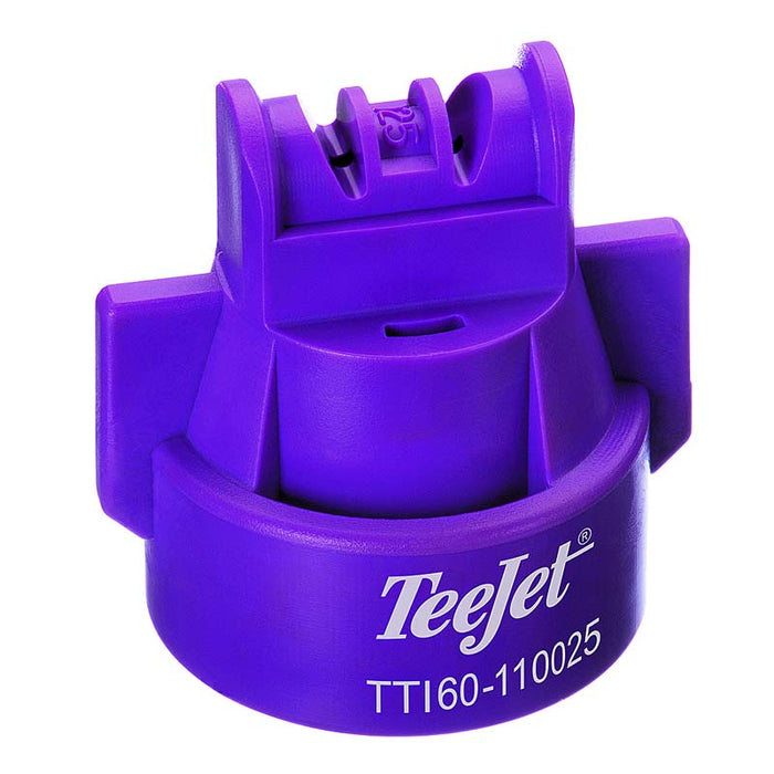 Teejet Tti60 Spray Nozzles.  Sizes 02(Yellow) To 05(Brown)