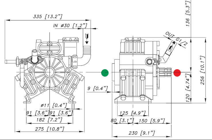 Bertolini PA 530 Diaphragm Pump